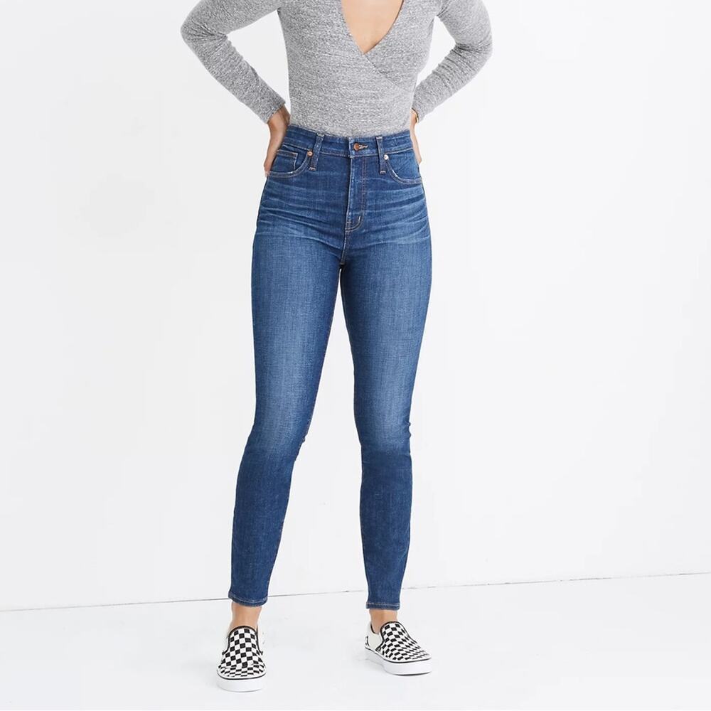 Madewell Tall Curvy High-Rise Skinny Jeans in Moreaux Wash Women’s 25T
